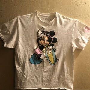 disney, short sleeve, white, mickey mouse